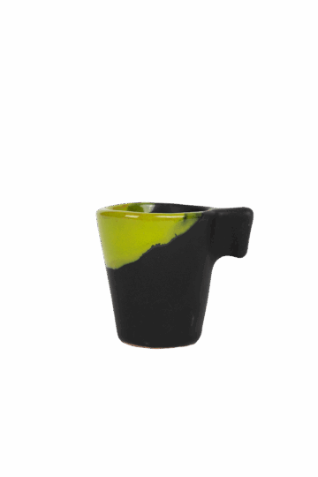 Κουπάκι espresso Forma Black & Green