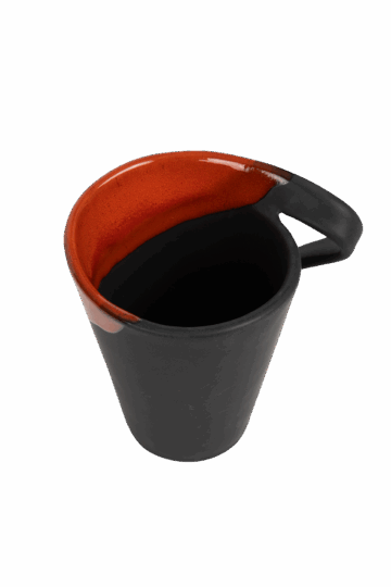 Κούπες Forma Black & Red