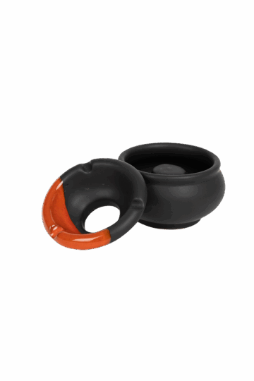 Τασάκι Forma Black & Red