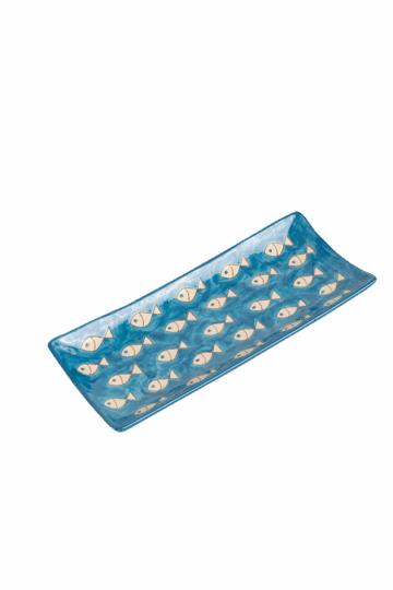 Πιατέλα Piscaria Blue