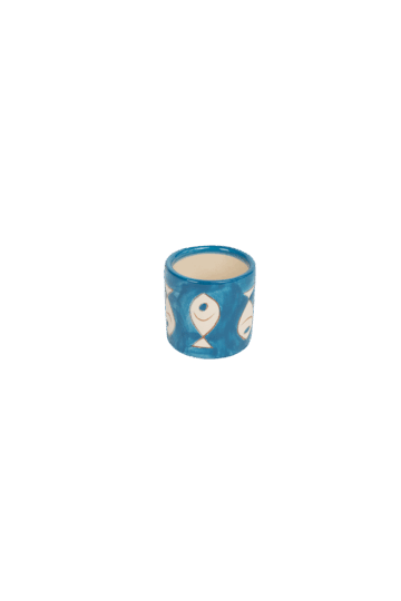 Σφηνοπότηρο Piscaria Blue