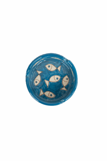 Τασάκι Ανοιχτό Piscaria Blue