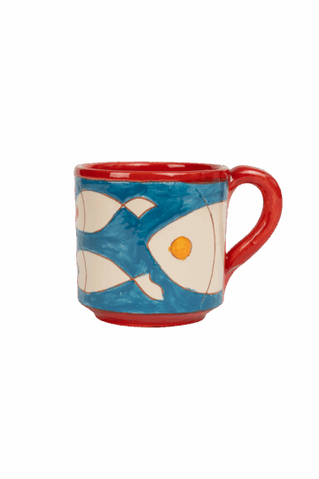Κούπα Piscaria Piscaria Blue & Red