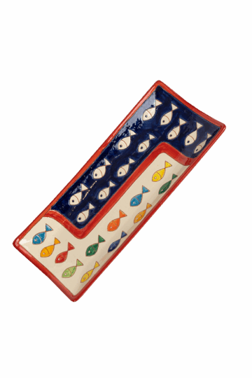 Πιατέλα Piscaria Colourful