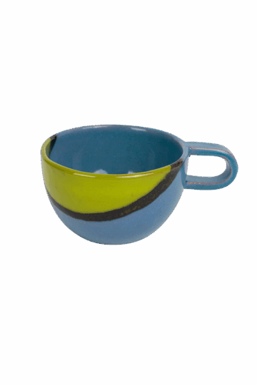 Κούπα Οβάλ Forma Blue & Green